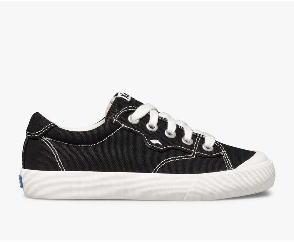 Zapatillas Keds Niños Negras - Crew Kick 75 - 925-KRFZJN